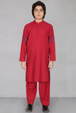 Sleeve Emboridery Suit