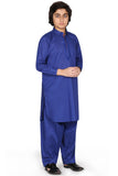Placket Embroidered Suit