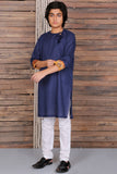 Round Neck Embroidered Suit