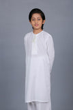 ROUND NECK EMBROIDERED SUIT