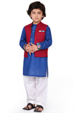 Miniature Print 3Pcs Suit