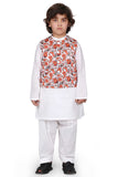Floral Print 3Pcs Suit