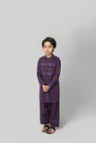 PRINTED WAISTCOAT 3PCS SUIT