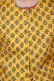 PRINTED WAISTCOAT 3PCS SUIT