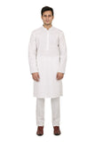 Feather Pattern Shiffli Kurta