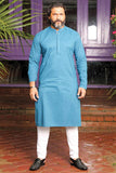 Puzzle Pattern Shiffli Kurta