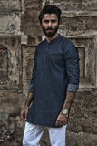 Denim Mid Thigh Kurta