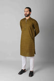 Tribal Jacquard Kurta