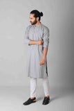 Embroidered Jacquared Kurta