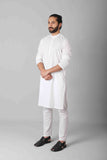 EMBROIDERED ANGLAISE KURTA