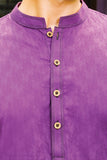 Feather Pattern Jacquard Kurta
