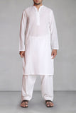 Placket Embroidered Kurta