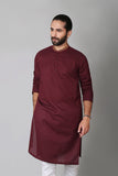 Contrast Rib Kurta