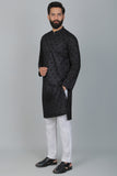 Schiffli Embroidered Kurta