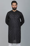 Schiffli Embroidered Kurta