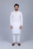 Embr Mens Round Neck Kurta
