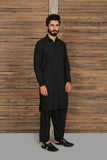 BAND COLLAR SUIT