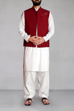 Bird Embroidered Waist Coat