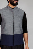 Color Block Waist Coat