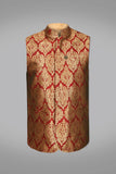 Pure Jamawar Waistcoat