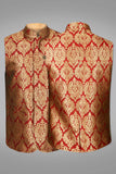 Pure Jamawar Waistcoat