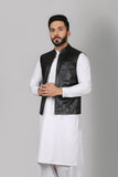 Mens Leather Waistcoat-X-Small